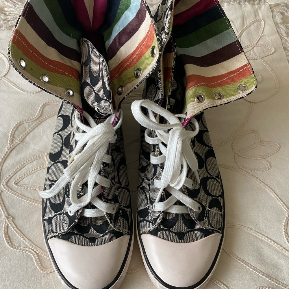 Coach Legacy High Top Sneaker - Picture 5 of 8